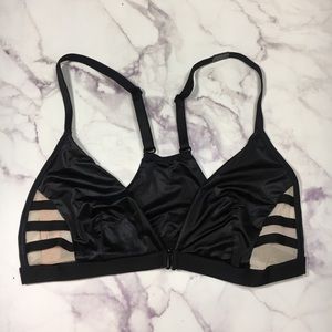 2/$20 Victoria’s Secret Black satin cage mesh bra